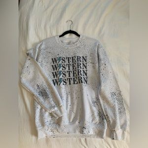 Western Oversized Crewneck